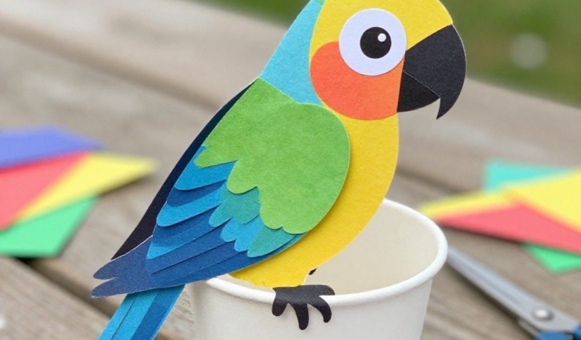 Creative Paper Glass Craft Ideas for Kids