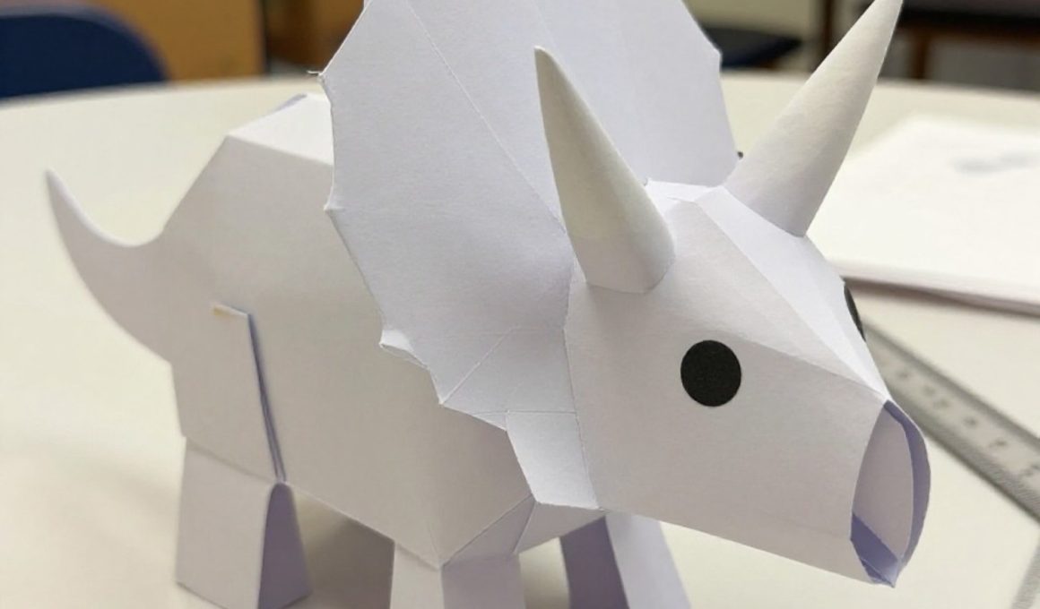 Cute Dinosaur Paper Craft Ideas