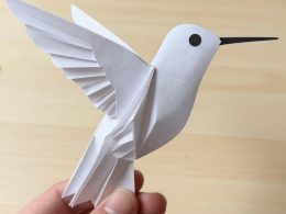 Cute Paper Bird Craft For Kids