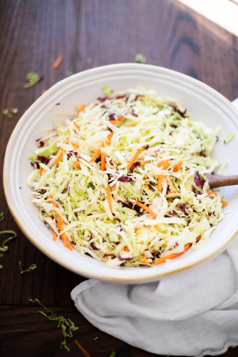 Simple Cabbage & Herb Salad