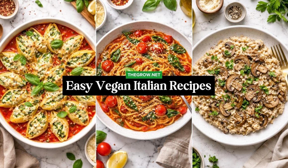 Easy Vegan Italian Recipes