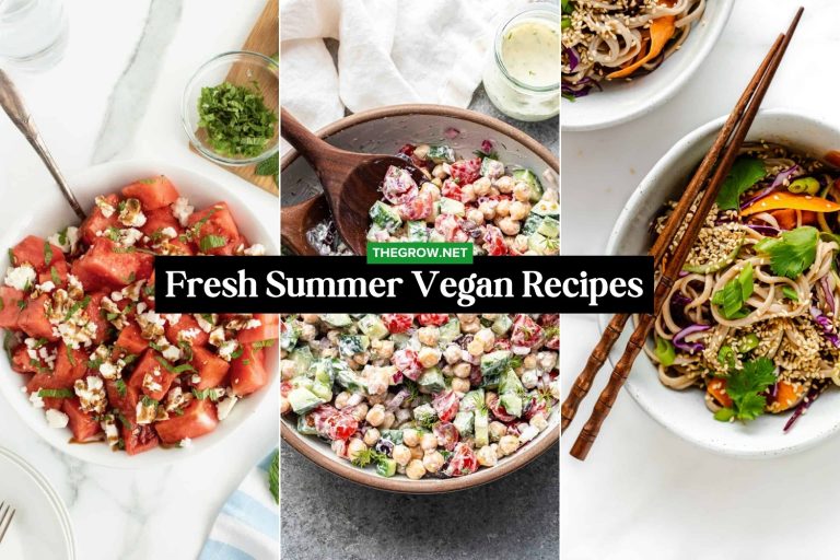 Fresh Summer Vegan Recipes