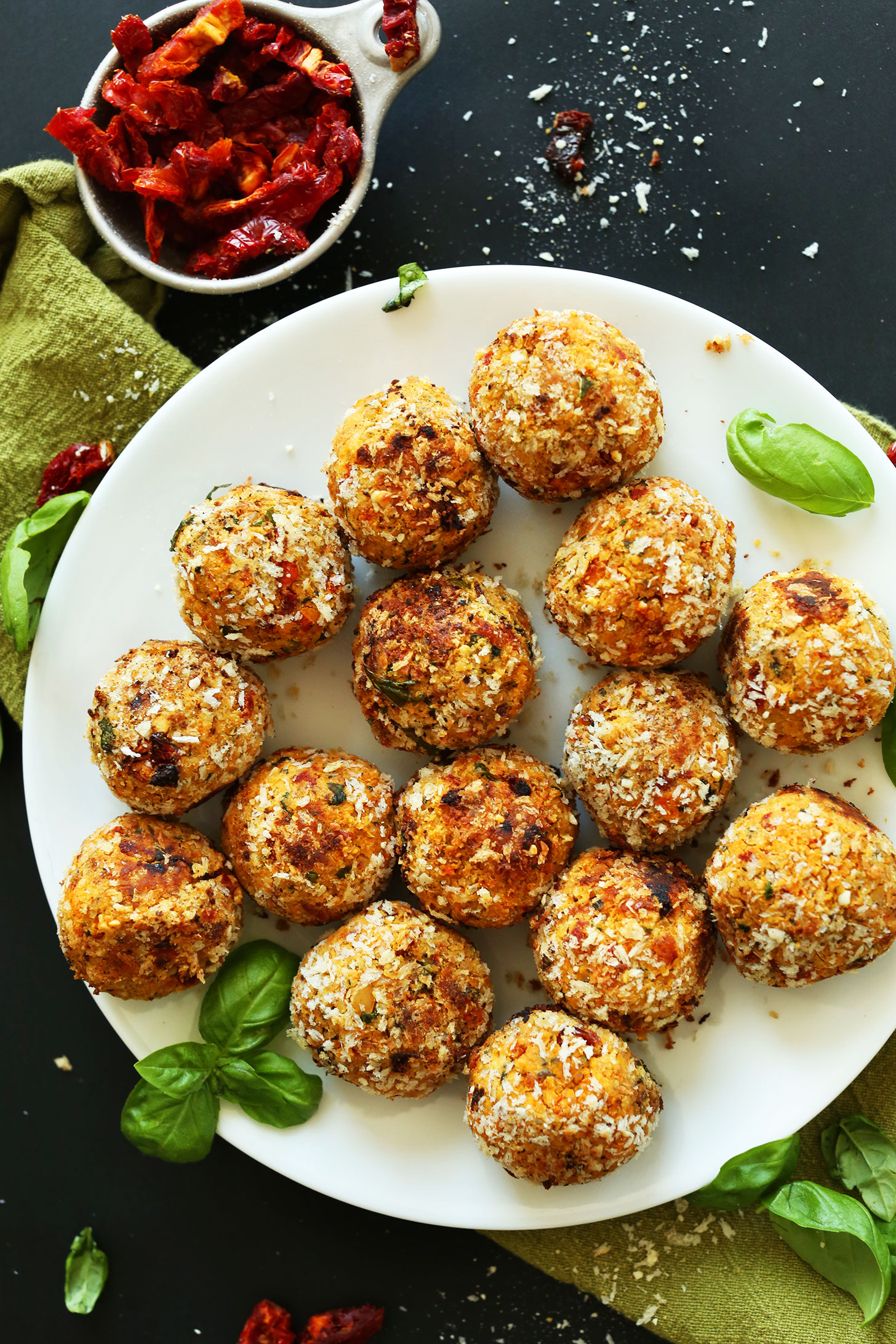 Sun-Dried Tomato and Pork Meatballs