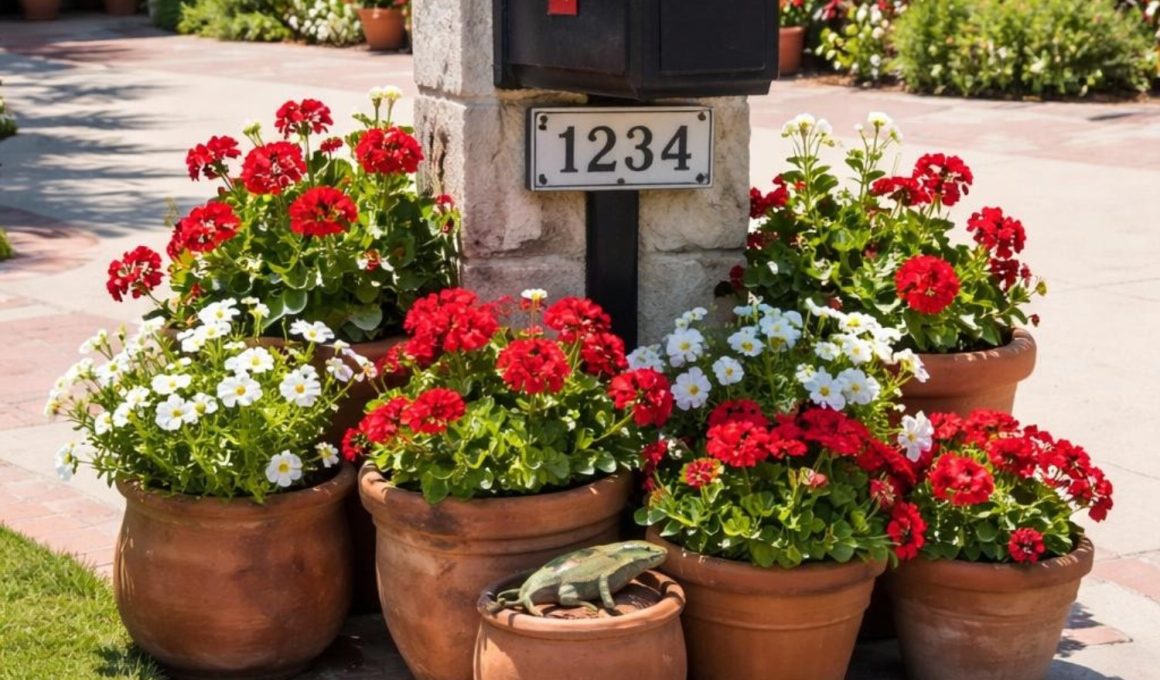 Mailbox Flower Bed Ideas