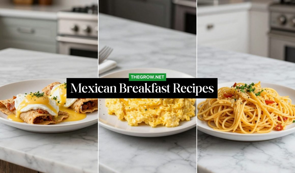 Mexican Breakfast Recipes to Start the Day