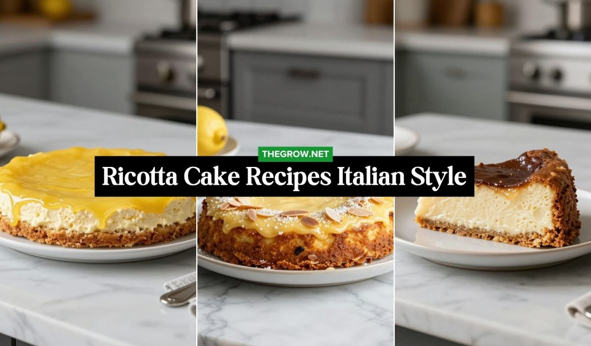 Ricotta Cake Recipes Italian Style