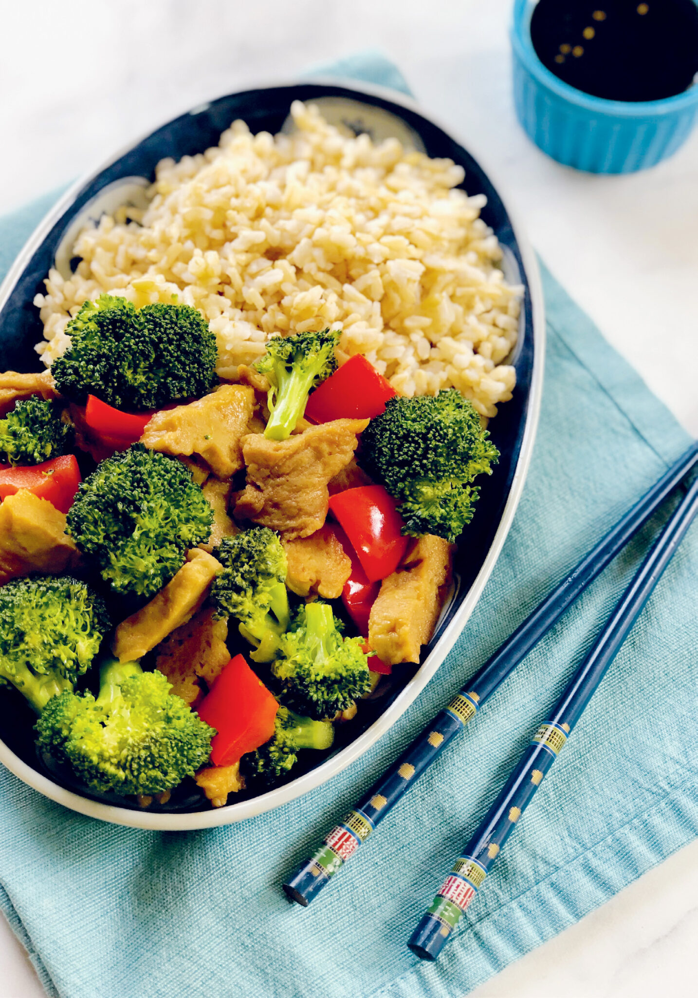 Seitan and Broccoli Stir-Fry