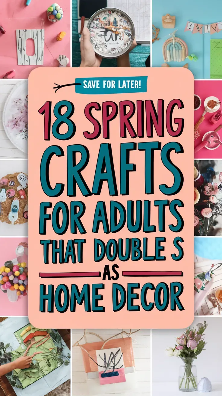 Spring Crafts for Adults