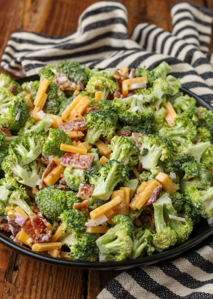 Broccoli Salad with Blue Cheese