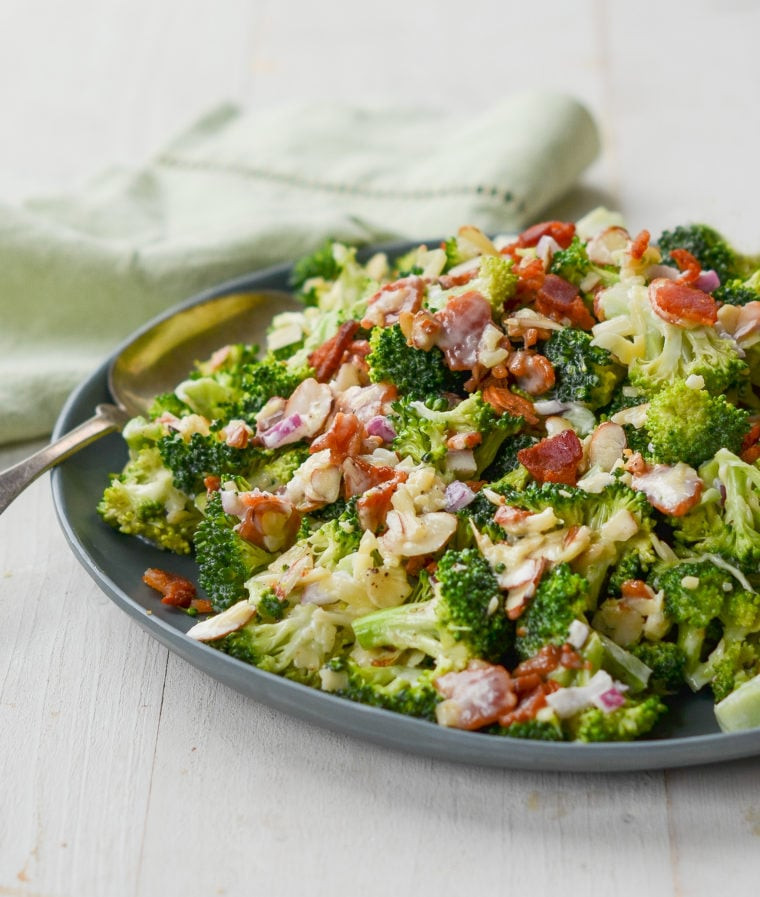 Broccoli Salad with Cheddar