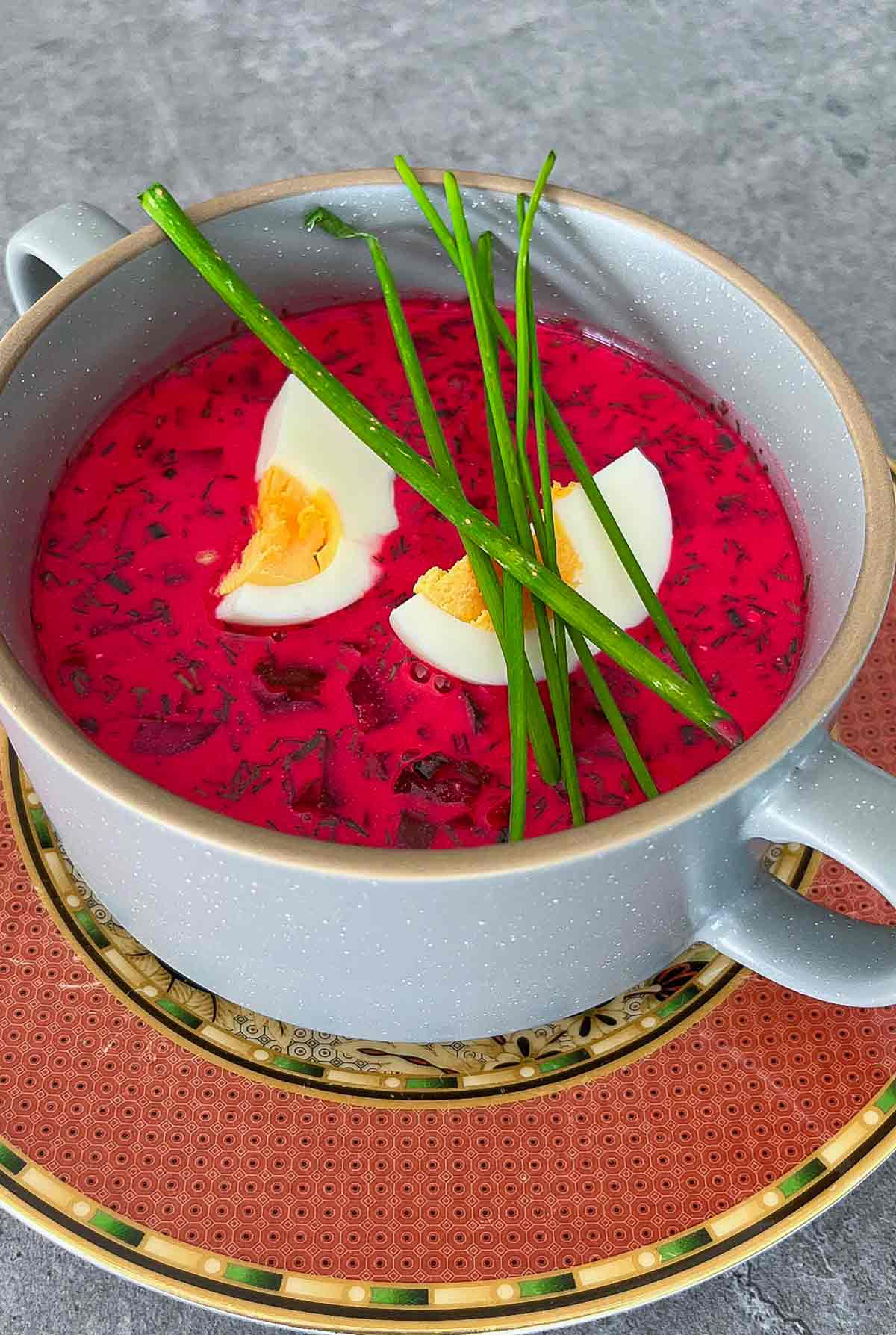 Chilled Summer Borscht (Chłodnik)