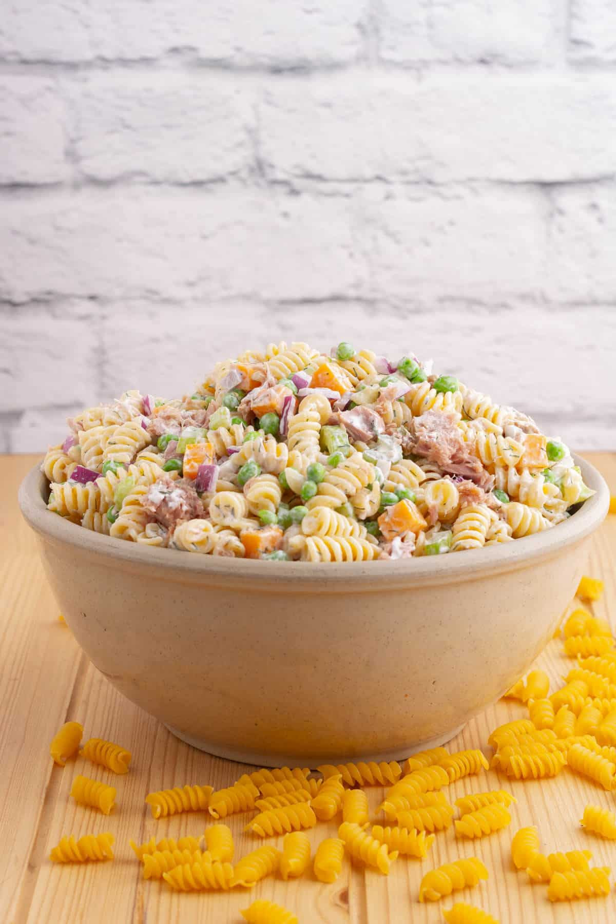 Creamy Ranch Tuna Pasta Salad