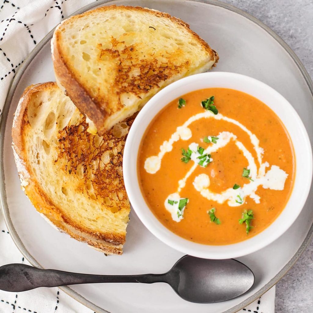 Creamy Tomato Basil Soup