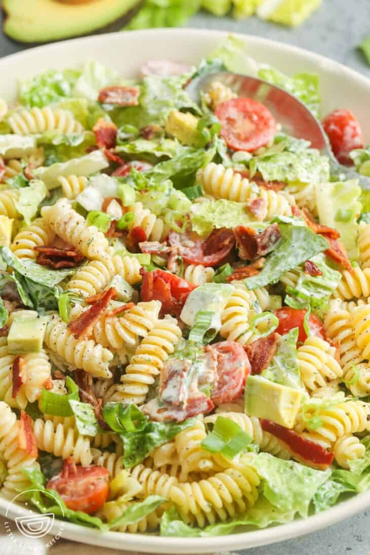 Easy BLT Ranch Pasta Salad