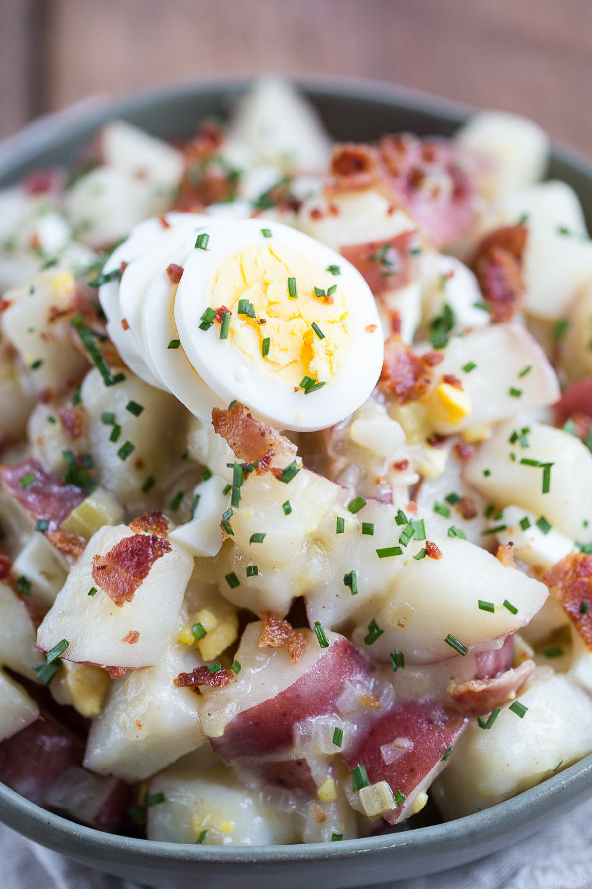 German Potato Salad with Egg