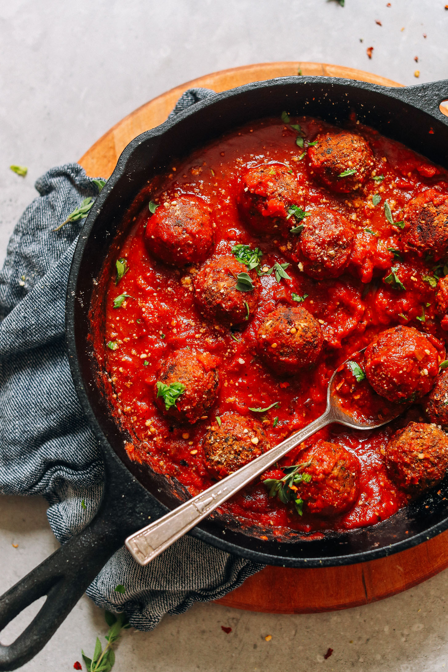 Italian Seitan Meatballs