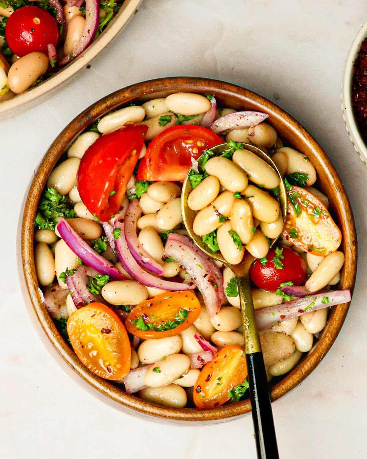 Piyaz (White Bean Salad)