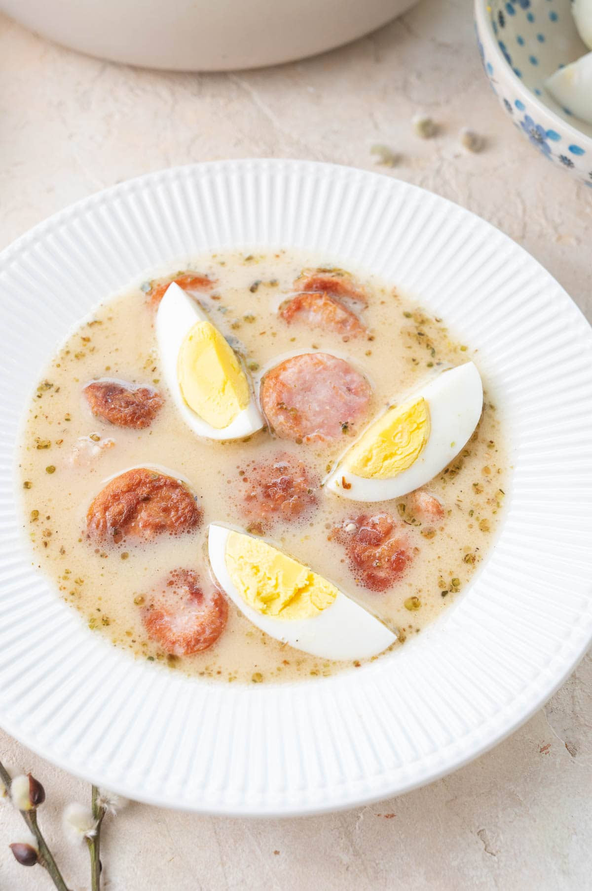 Polish White Borscht (Barszcz Biały)