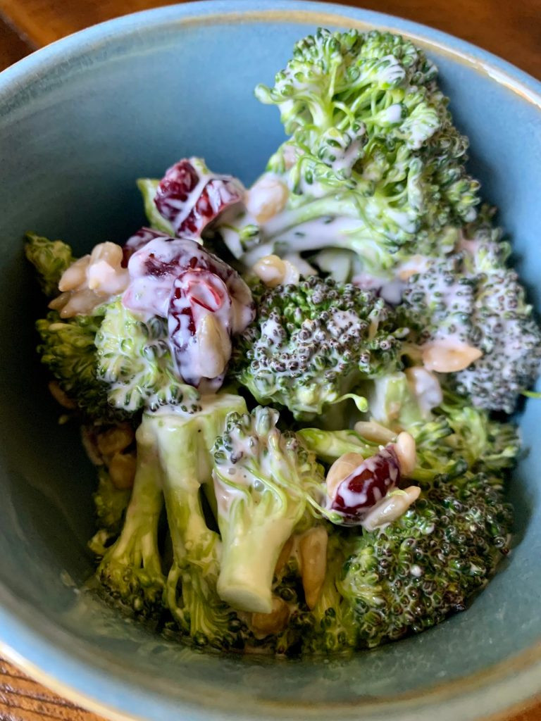 Sweet and Tangy Broccoli Salad
