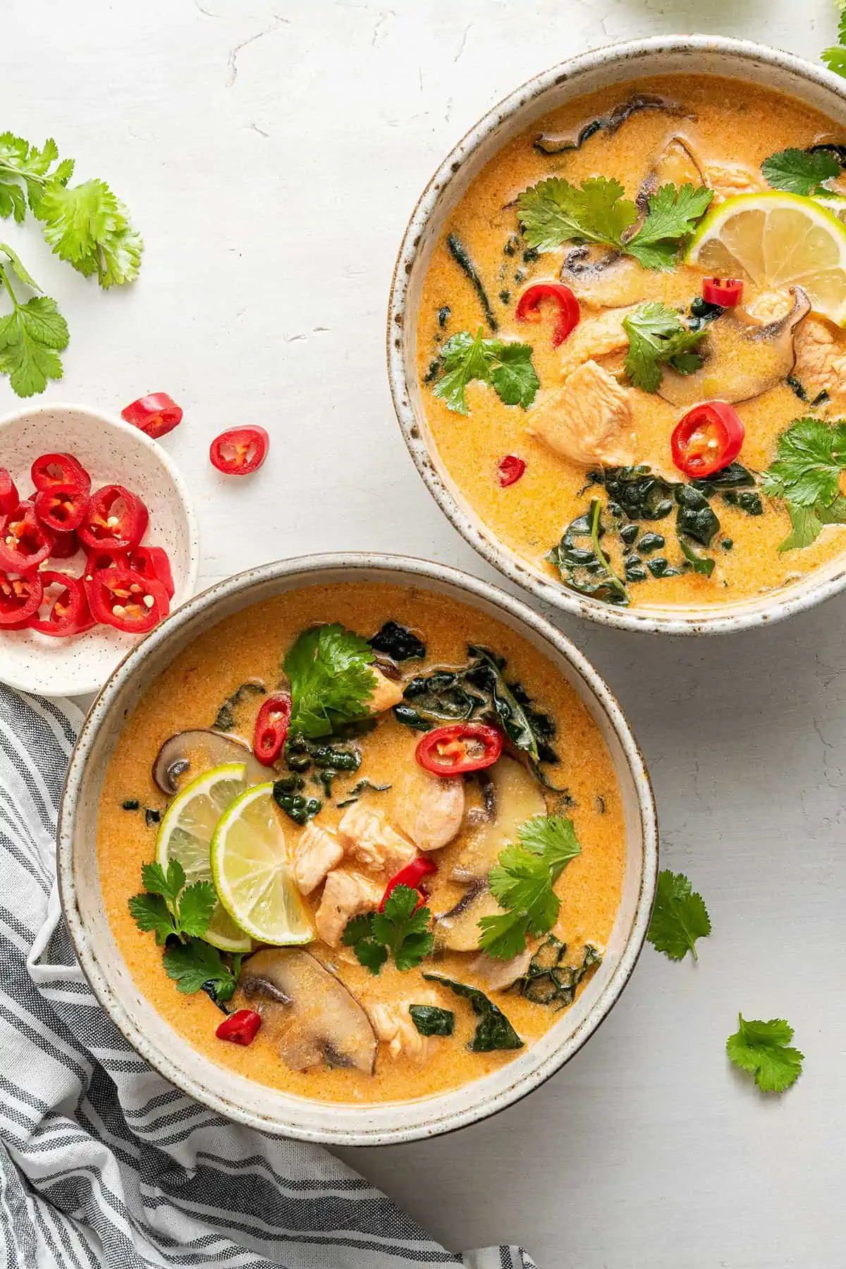 Thai Coconut Curry Soup
