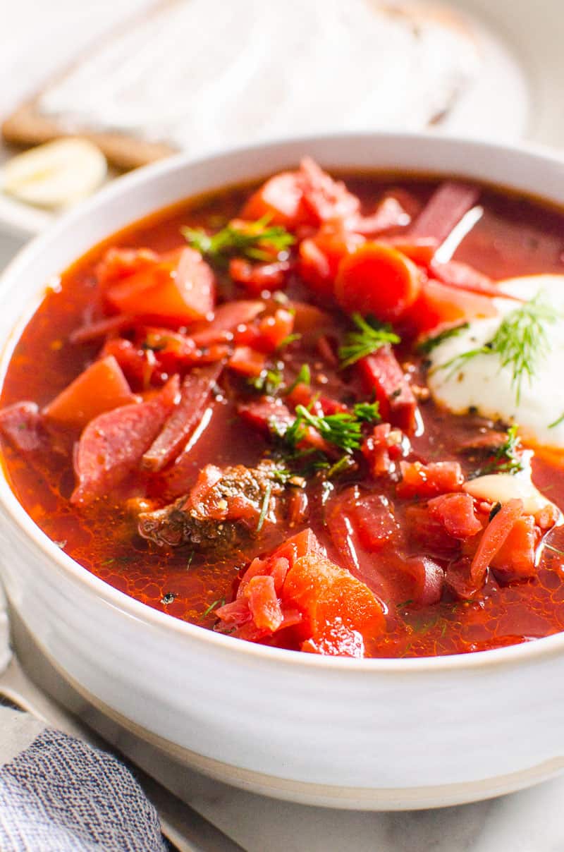 Ukrainian Red Borscht