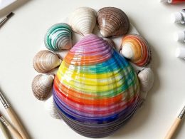 Beautiful Clam Shell Crafts For Kids & Adults