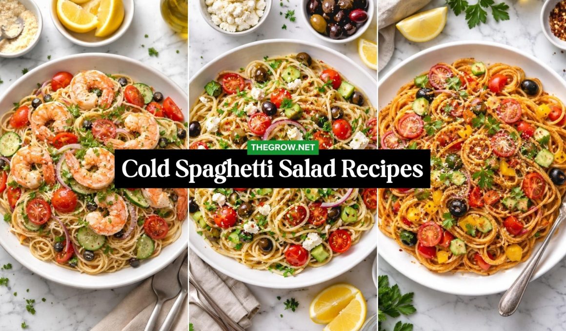 Cold Spaghetti Salad Recipes