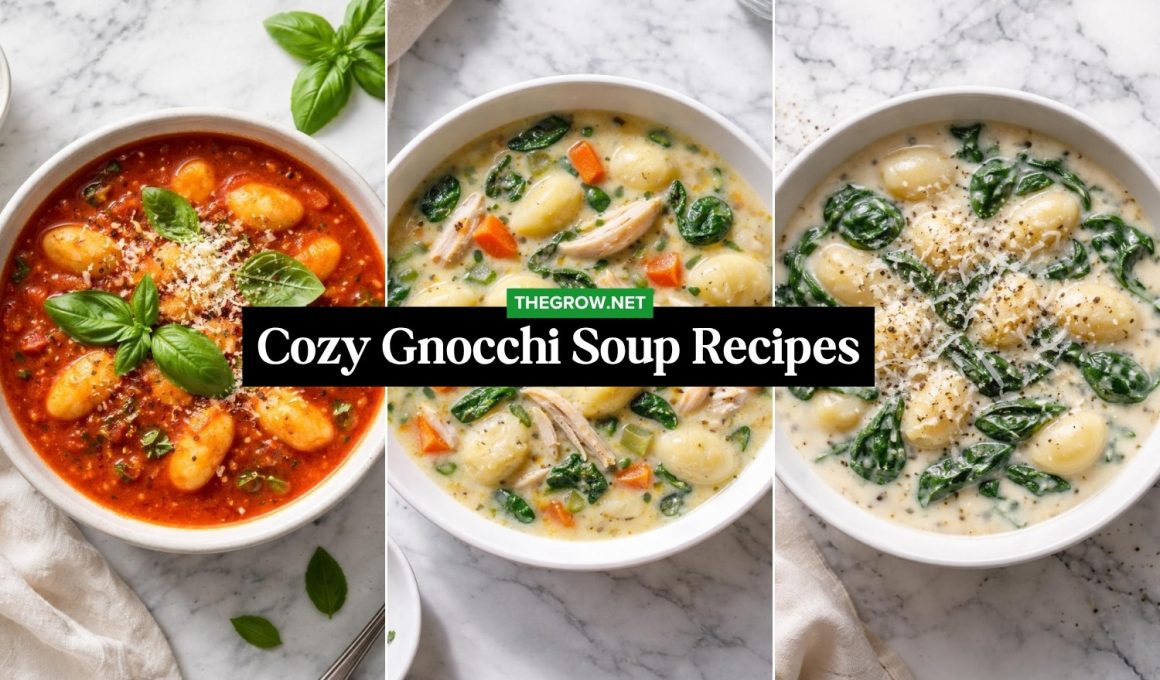 Cozy Gnocchi Soup Recipes