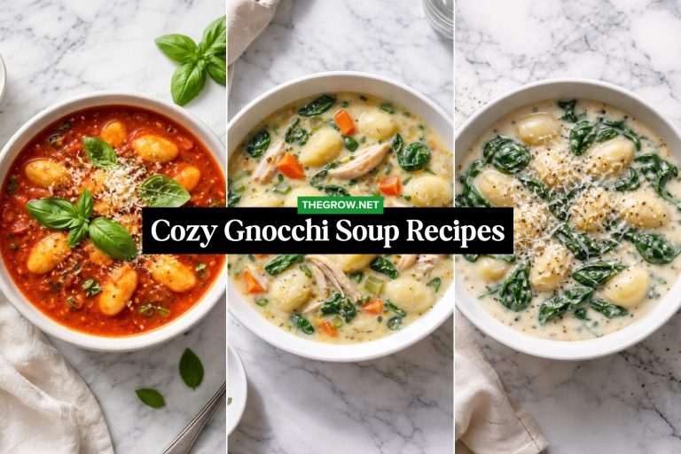 Cozy Gnocchi Soup Recipes