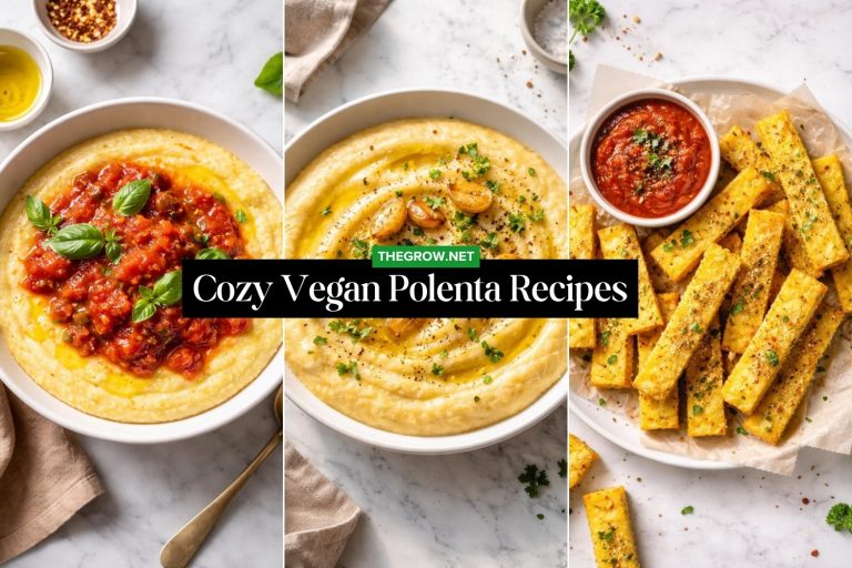 Cozy Vegan Polenta Recipes