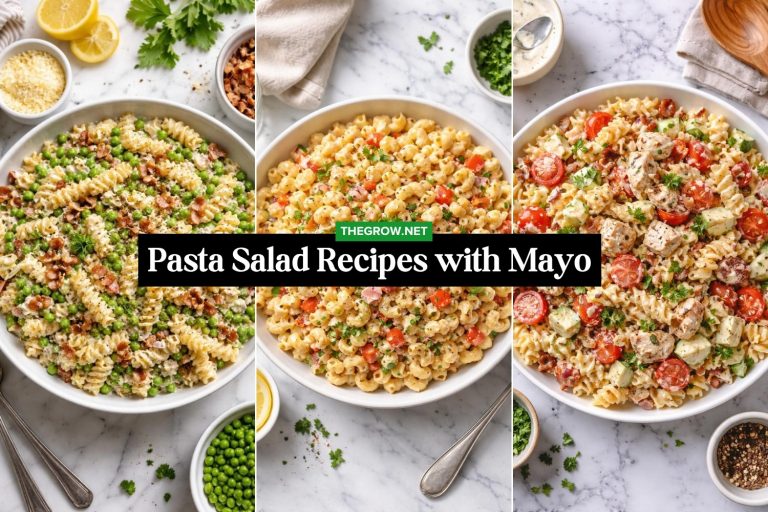Creamy Pasta Salad Recipes with Mayo