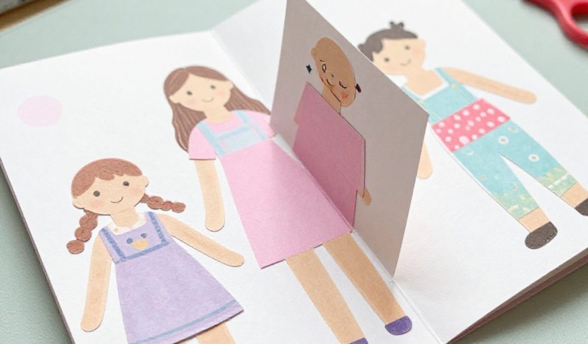 Cute Paper Doll Crafts Kids Will Love to Make