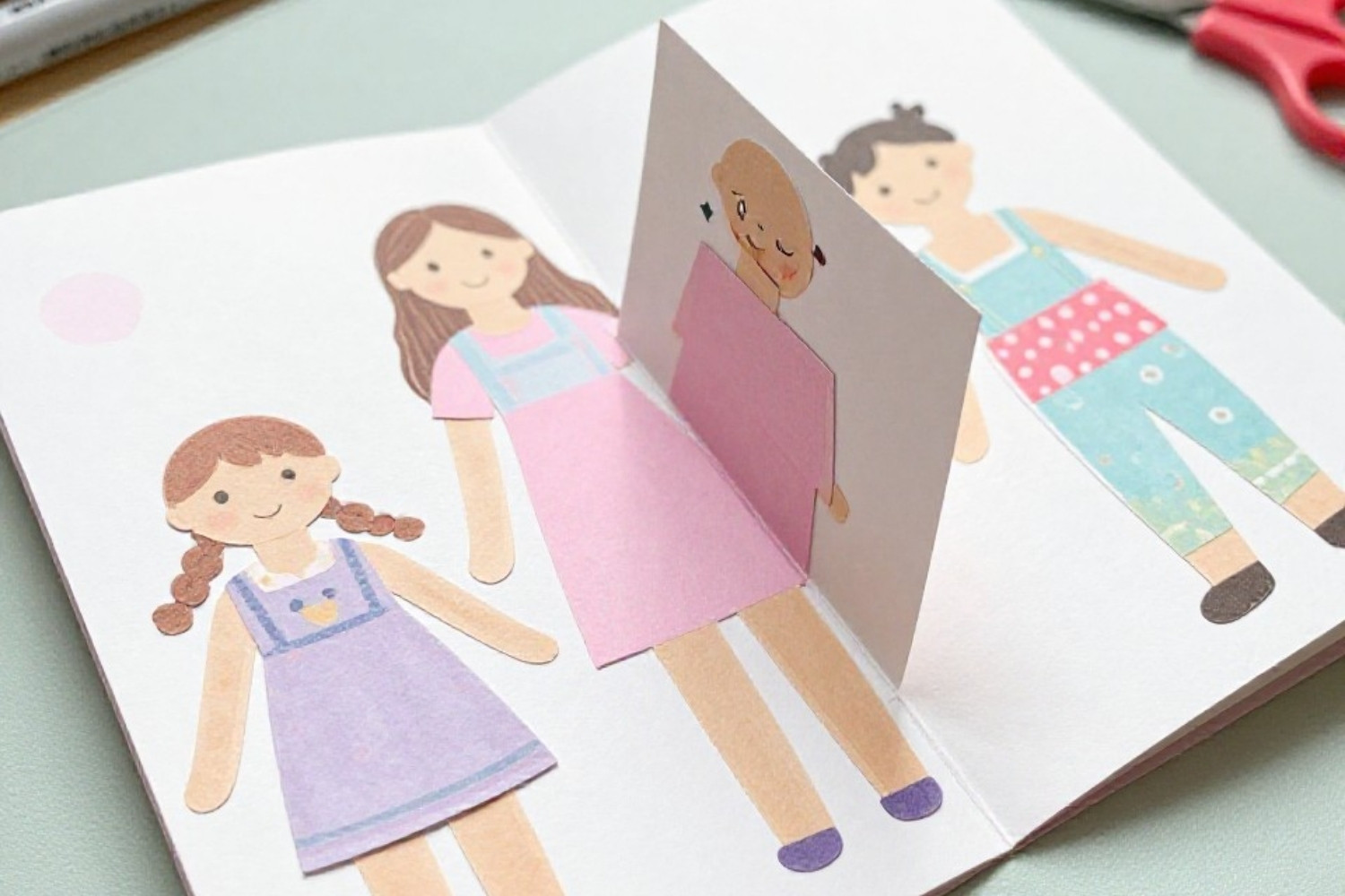 Cute Paper Doll Crafts Kids Will Love to Make