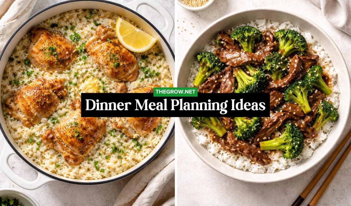 Dinner Meal Planning Ideas for Busy Weeknights