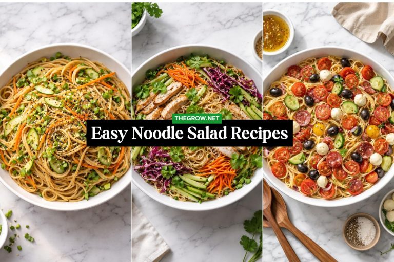 Easy Noodle Salad Recipes Everyone Loves