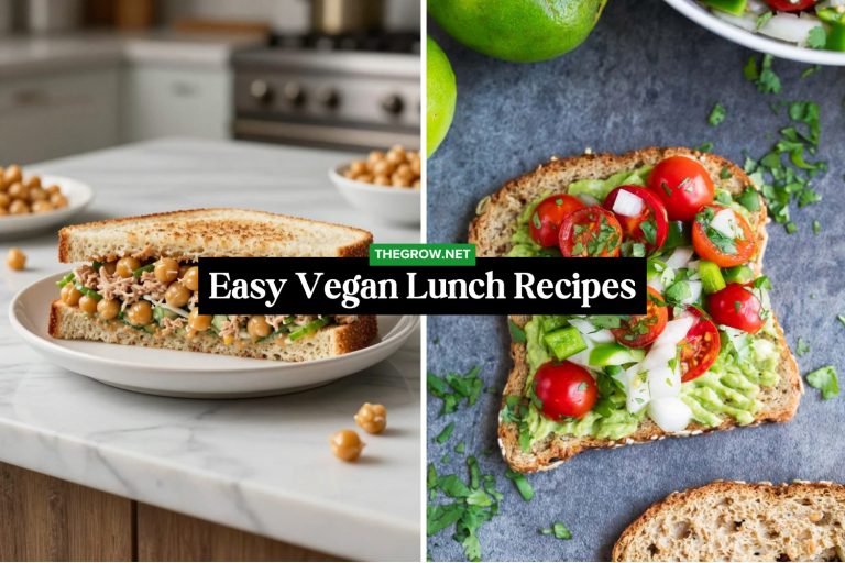 Easy Vegan Lunch Recipes