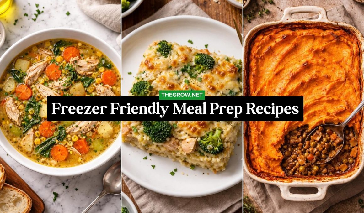 Freezer-Friendly Meal Prep Recipes