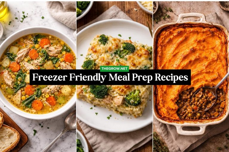 Freezer-Friendly Meal Prep Recipes