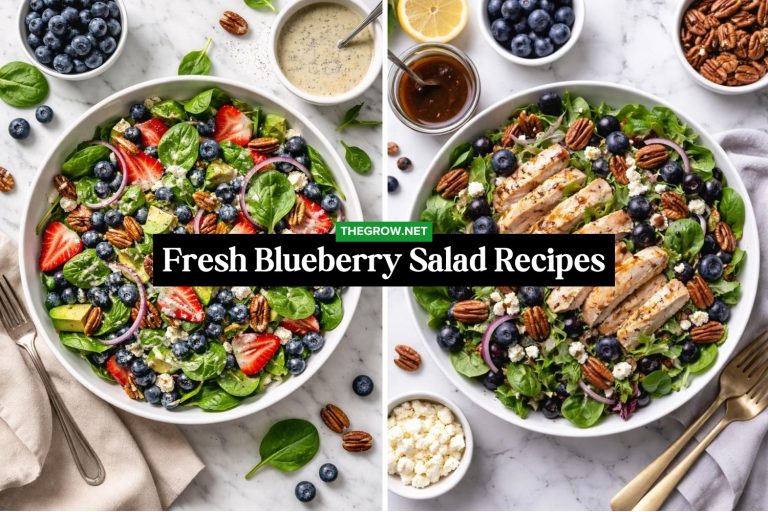 Fresh Blueberry Salad Recipes