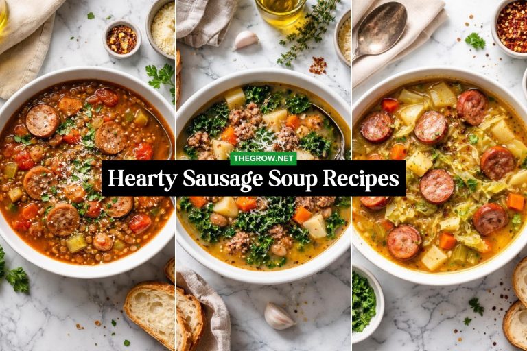 Hearty Sausage Soup Recipes