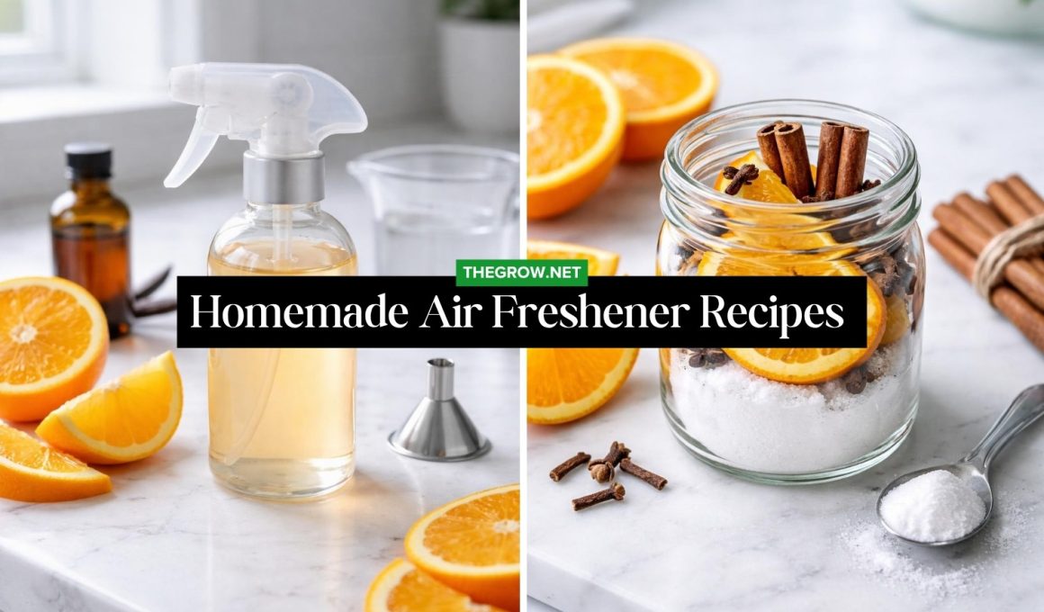 Homemade Air Freshener Recipes That Smell So Good