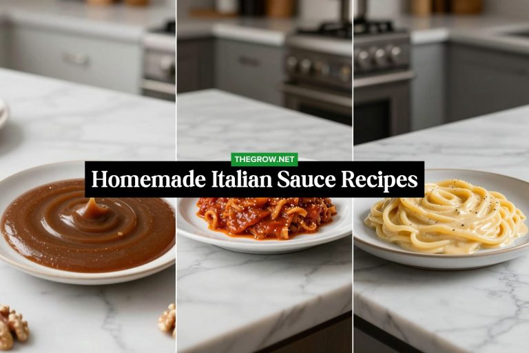 Homemade Italian Sauce Recipes
