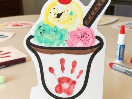 Ice Cream Paper Craft Ideas for Kids