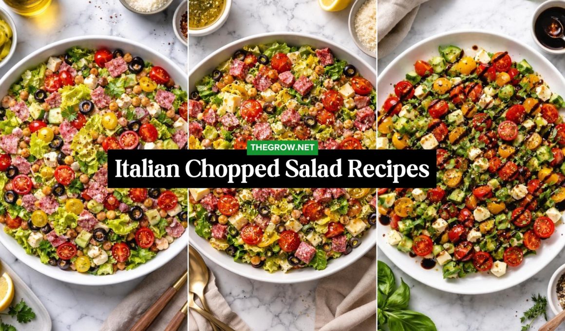Italian Chopped Salad Recipes