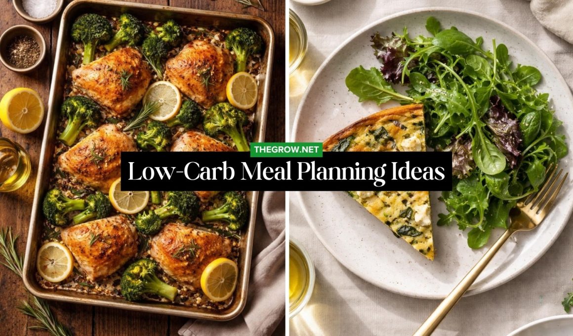 Low-Carb Meal Planning Ideas