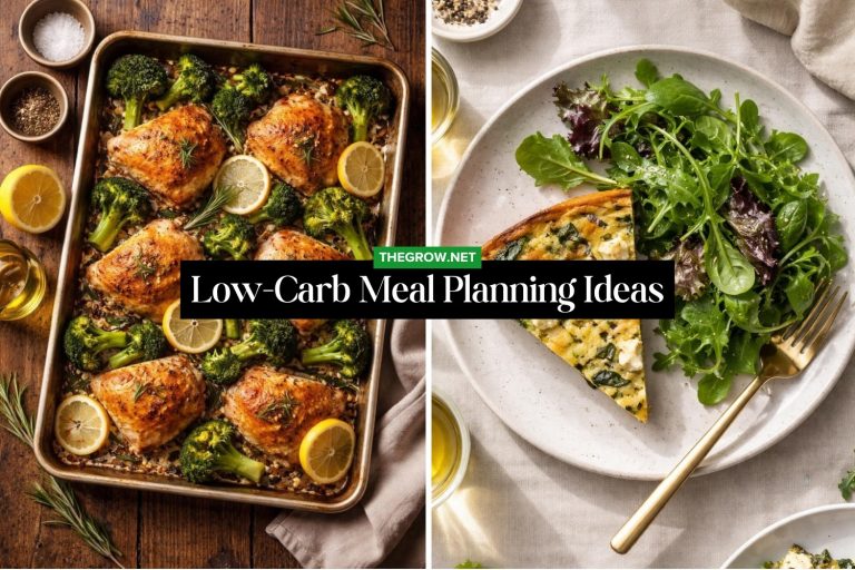 Low-Carb Meal Planning Ideas
