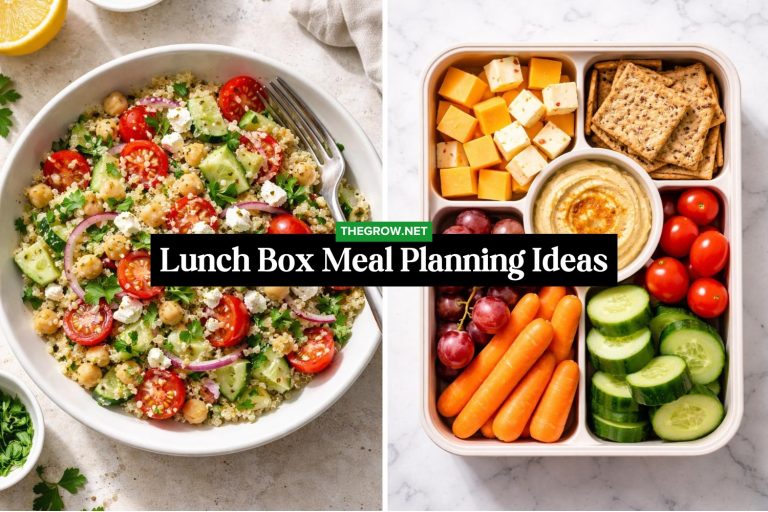 Lunch Box Meal Planning Ideas
