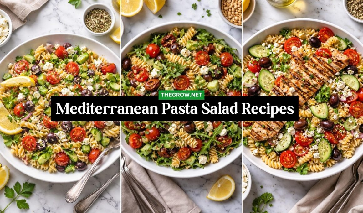 Mediterranean Pasta Salad Recipes