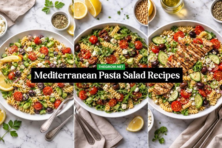 Mediterranean Pasta Salad Recipes