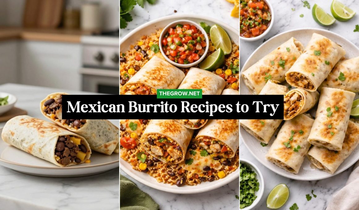 Mexican Burrito Recipes to Try
